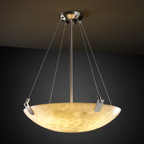 48&#34; LED Pendant Bowl w/ U-Clips