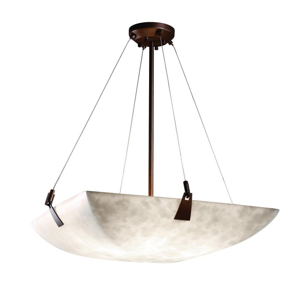 24&#34; Pendant Bowl w/ Tapered Clips