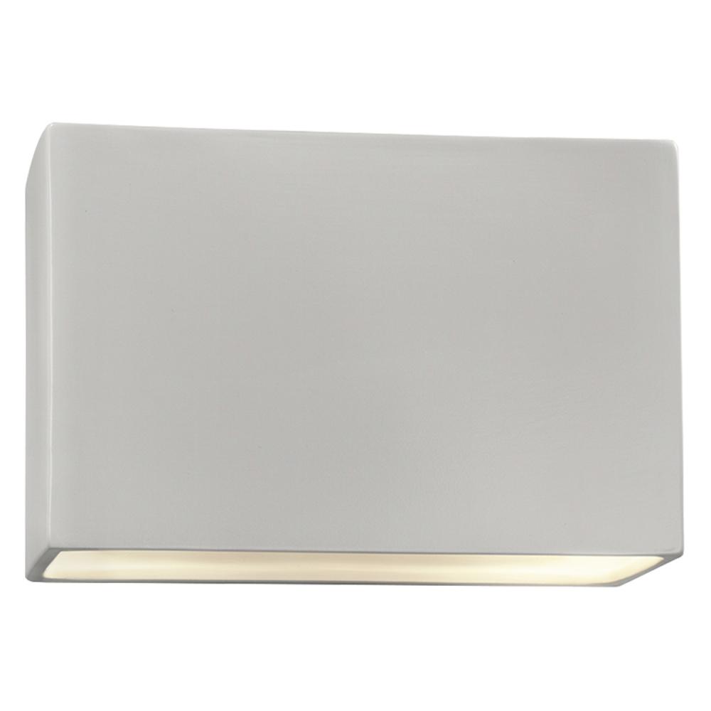 Really Big ADA Wide Rectangle LED Wall Sconce - Open Top & Bottom