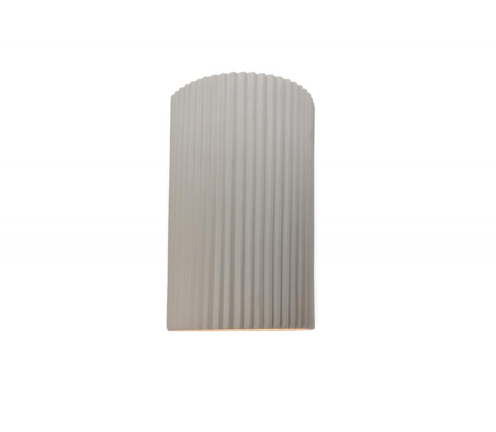 Small ADA LED Pleated Cylinder (Outdoor)