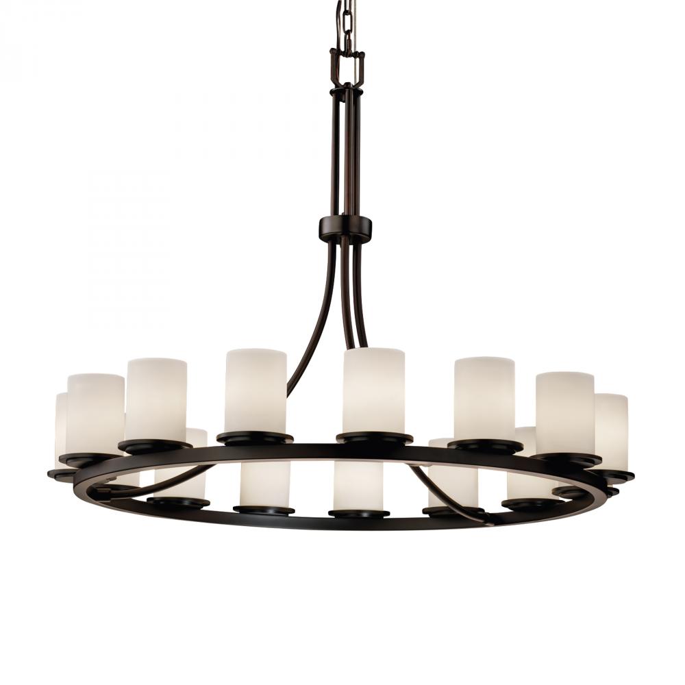 Dakota 15-Light 1-Tier Ring Chandelier