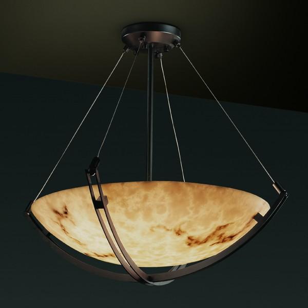 24&#34; Pendant Bowl w/ Crossbar