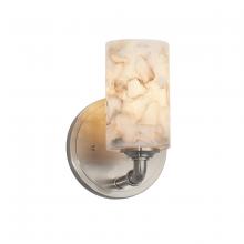 Justice Design Group ALR-8461-10-NCKL - Bronx 1-Light Wall Sconce