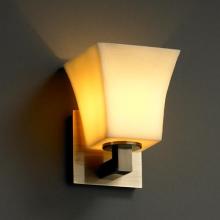 Justice Design Group CNDL-8921-10-CREM-ABRS - Modular 1-Light Wall Sconce