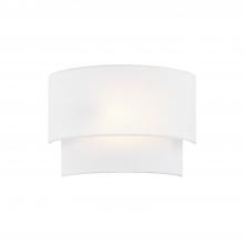 Justice Design Group FAB-5770-WHTE - ADA Tier Fabric Wall Sconce