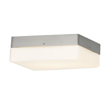 Justice Design Group FSN-4142-OPAL-NCKL - Pixel 9" Square LED Flush-Mount