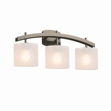 Justice Design Group FSN-8593-30-FRCR-NCKL - Archway 3-Light Bath Bar