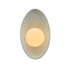 Justice Design Group CER-3045-CKC - Oval Coupe Wall Sconce