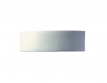 Justice Design Group CER-5205-BIS-LED2-2000 - ADA Arc LED Wall Sconce - Open Top & Bottom