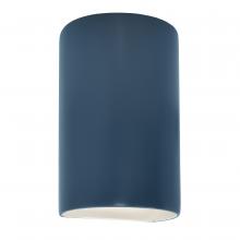 Justice Design Group CER-5265W-MID - Large ADA Outdoor LED Cylinder - Open Top & Bottom