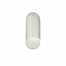 Justice Design Group CER-5620W-BIS - Small ADA Capsule Outdoor Wall Sconce