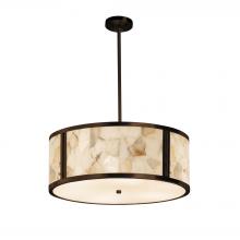 Justice Design Group ALR-9542-DBRZ-LED5-5000 - Tribeca 24" LED Drum Pendant