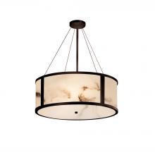 Justice Design Group FAL-9544-DBRZ - Tribeca 36" Drum Pendant