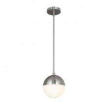 Justice Design Group FSN-4150-OPAL-NCKL - Ion 1-Light 7" Pendant