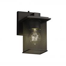 Justice Design Group MSH-8671-15-MBLK - Montana 1-Light Wall Sconce