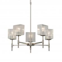 Justice Design Group FSN-8410-55-SEED-NCKL-LED5-3500 - Union 5-Light LED Chandelier