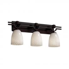 Justice Design Group FSN-8503-15-OPAL-CROM - Argyle 3-Light Bath Bar