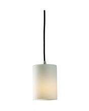 Justice Design Group FSN-8815-10-OPAL-DBRZ - Mini 1-Light Pendant