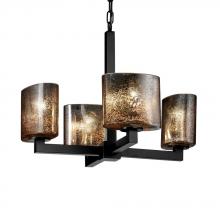  FSN-8829-10-MROR-MBLK - Modular 4-Light Chandelier