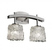 Justice Design Group GLA-8592-30-LACE-DBRZ - Archway 2-Light Bath Bar