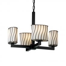  WGL-8829-10-SWCB-DBRZ - Modular 4-Light Chandelier