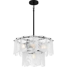 Quoizel CAS2824MBK - Cassidy 5-Light Matte Black Pendant