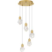 Quoizel PCSKY1812BRG - Skye Brushed Gold Pendant