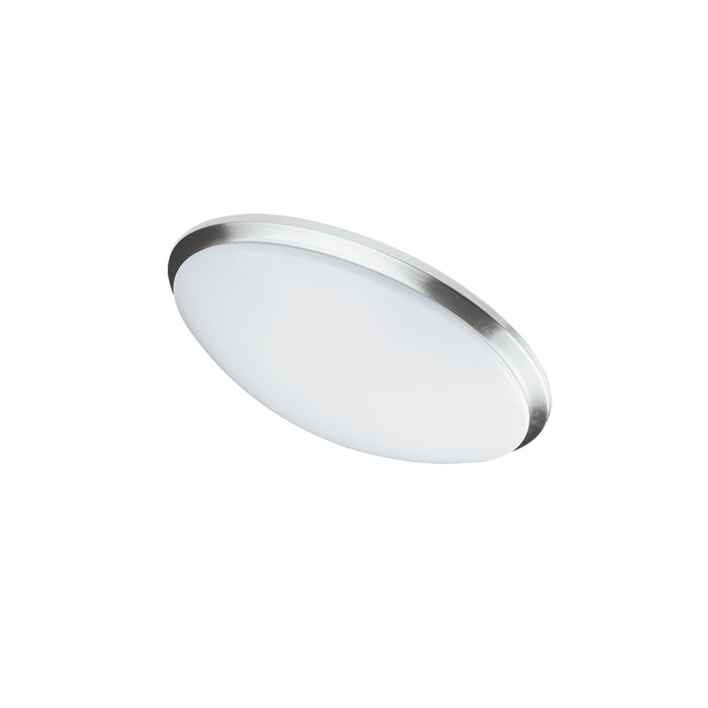 Ceiling Flush 14W 280mm (11&#34;),Satin Chrome