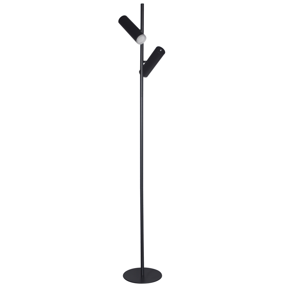 12W Floor Lamp,  MB w/ FR Acrylic Diffuser