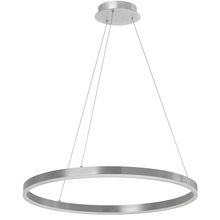 Dainolite CIR-2434C-SV - 34W Chandelier, SV with FR Acrylic Diffuser