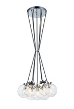 Matteo Lighting C63007CHCL - The Bougie Pendant