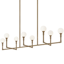 Matteo Lighting C64808AGOP - Candlestix Chandelier