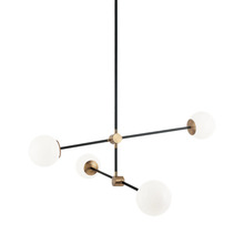 Matteo Lighting C78714AGOP - Cosmic Chandelier