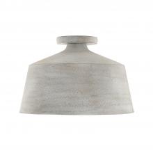 Capital Canada 235311SC - 1-Light Tapered Metal Semi Flush in Stucco