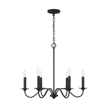 Capital Canada 437261BI - 6 Light Chandelier