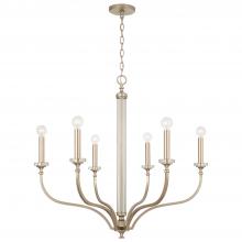 Capital Canada 444861BS - 6 Light Chandelier