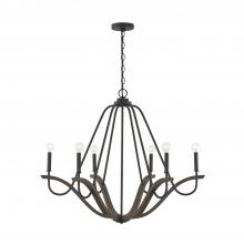 Capital Canada 447661CK - 6 Light Chandelier