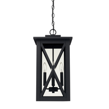 Capital Canada 926642BK - 4 Light Outdoor Hanging Lantern