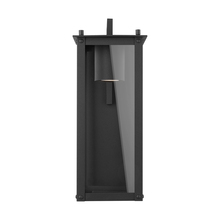 Capital Canada 934611BK-GL - 1 Light Outdoor Wall Lantern