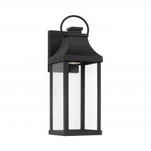 Capital Canada 946411BK-GL - 1 Light Outdoor Wall Lantern