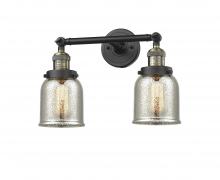 Innovations Lighting 208-BAB-G58 - Bell - 2 Light - 15 inch - Black Antique Brass - Bath Vanity Light