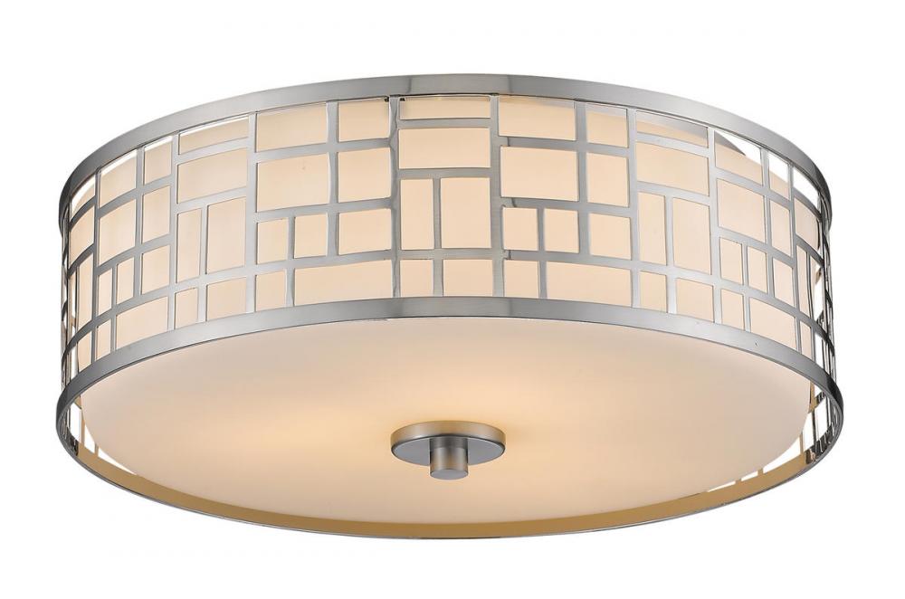 3 Light Flush Mount