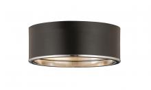 Z-Lite 2303F3-MB-CH - 3 Light Flush Mount