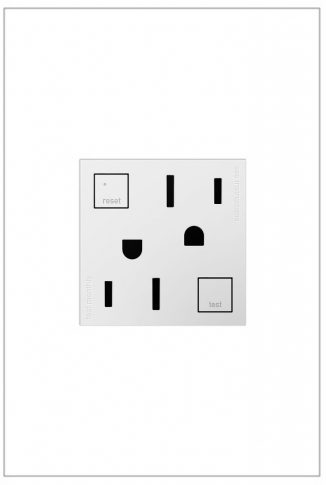 Tamper-Resistant GFCI, 15A