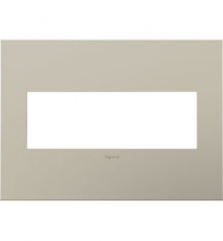 Legrand Canada AD3WP-SN - Extra-Capacity FPC Wall Plate, Satin Nickel