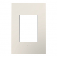 Legrand Canada AD1WP-LA - Compact FPC Wall Plate, Satin Light Almond