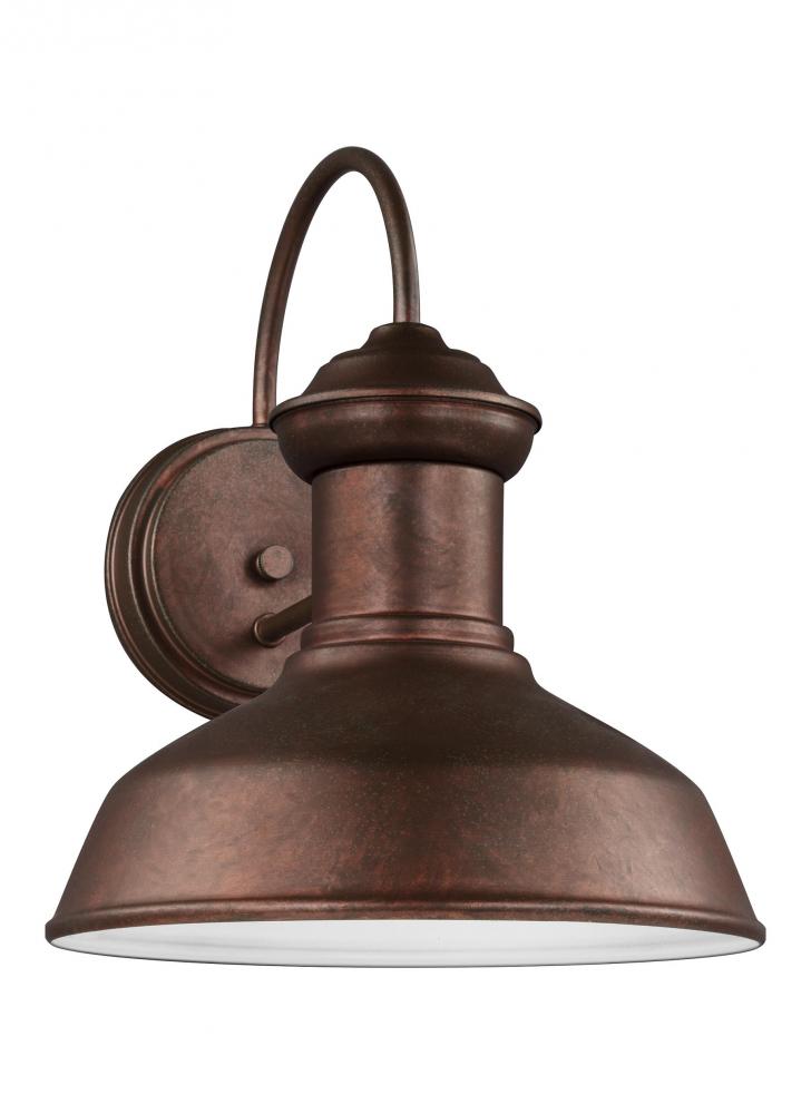 Fredricksburg traditional 1-light outdoor exterior Dark Sky compliant small wall lantern sconce in w