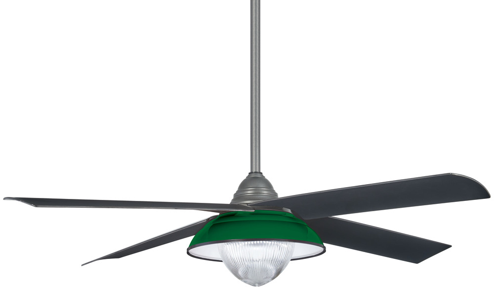 Minka Aire Shade - Custom Steel Green Shade