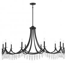 Savoy House Canada 1-1805-10-89 - Kameron 10-Light Chandelier in Matte Black