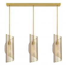 Savoy House Canada 1-8031-3-322 - Hillbourne 3-Light Linear Chandelier in Warm Brass